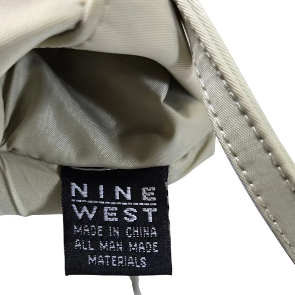 Beige Nin West Two Shoulder Strap Cocktail Purse - Picture 4 of 9